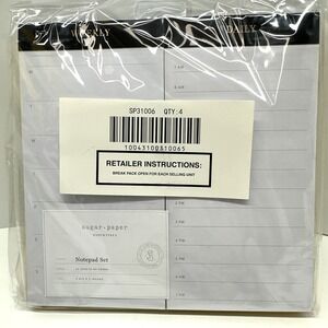 Notepad Set 4 Weekly And 4 Daily Undated Calendar To Do List Sugar Paper Lot